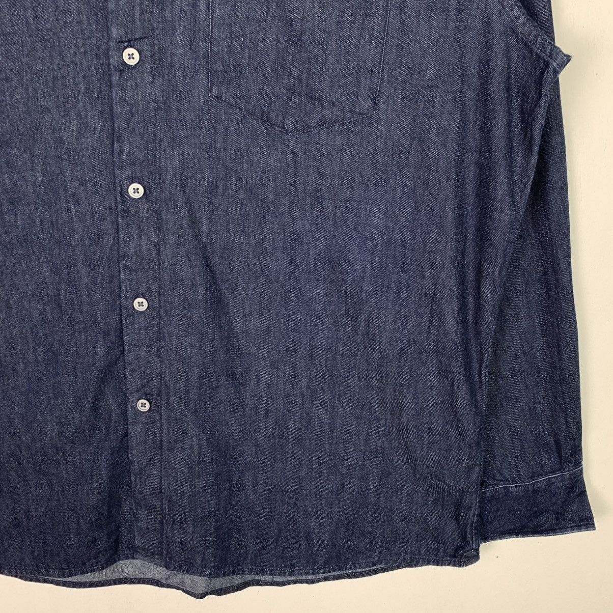 Uniqlo Uniqlo Denim long sleeve Jacket Size US XL / EU 56 / 4 - 4 Thumbnail