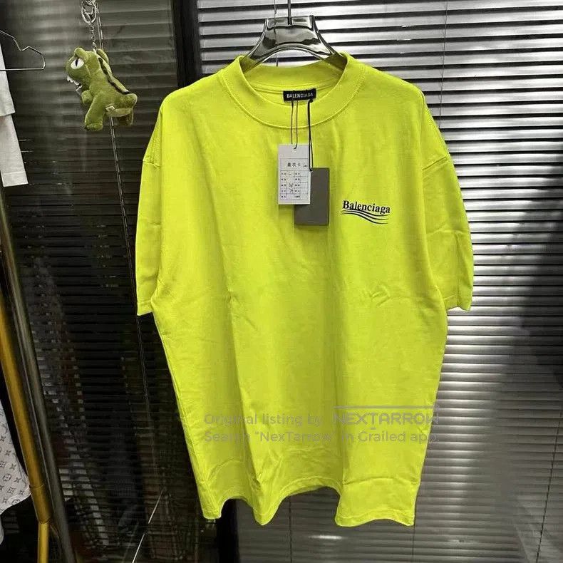 Balenciaga Balenciaga Coca-Cola Yellow Short Sleeve Tee. Size US L / EU 52-54 / 3 - 1 Thumbnail