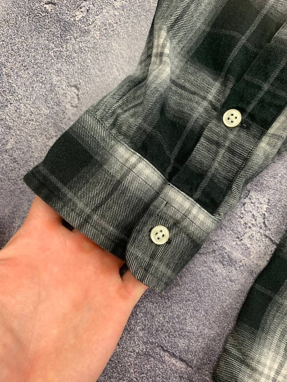 Polo Ralph Lauren Polo Ralph Lauren Button Up Shirt Men’s Black Gray Plaid Size US L / EU 52-54 / 3 - 10 Thumbnail