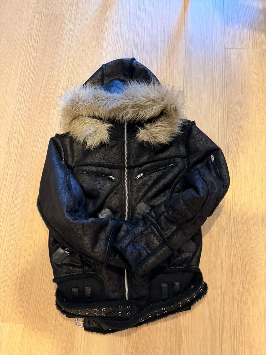 Racer Worldwide racer worldwide sheepskin jacket | Grailed