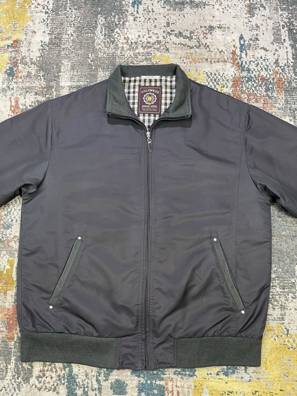 Golden Bear Vintage Golden Bear Columbus Ohio Bomber Jacket Size US M / EU 48-50 / 2 - 2 Thumbnail