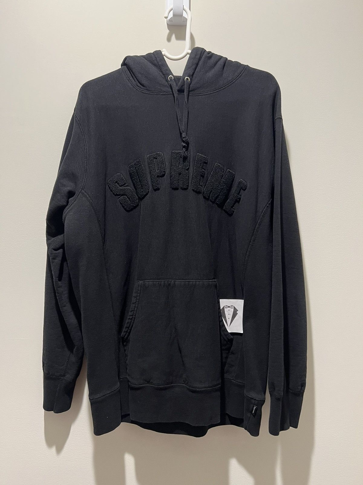Supreme Supreme SS17 Chenille Arc Logo Hoodie Grailed