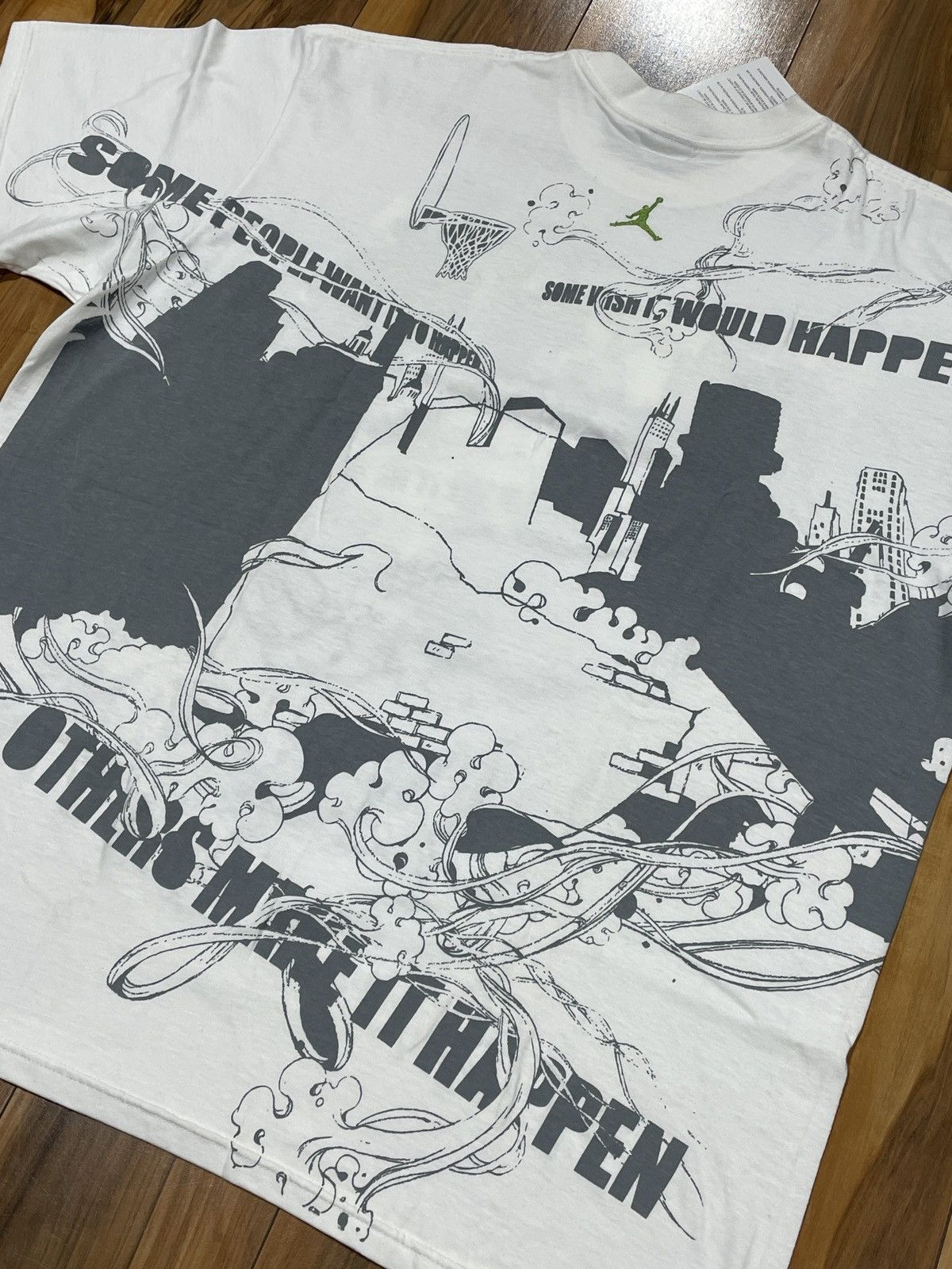 Jordan Brand × Nike × Vintage Vintage Jordan playground shirt brand new 3M XL Size US XL / EU 56 / 4 - 5 Thumbnail