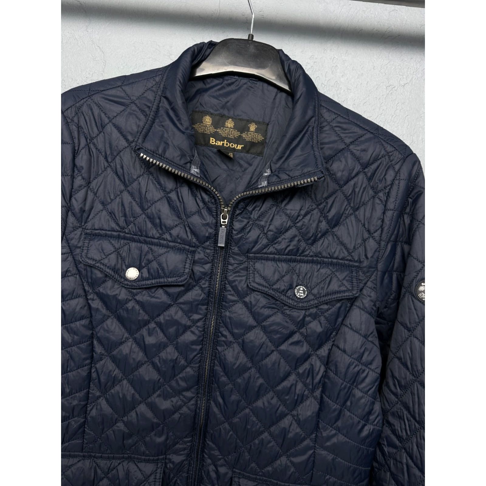 Barbour Barbour Formby Quilted Jacket Womens XS? UK 14? Blue Quilted Barbour Formby Jacket Women Regular Size UK 14 Blue Quilted Barbour Womens Jacket Size L / US 10 / IT 46 - 2 Thumbnail