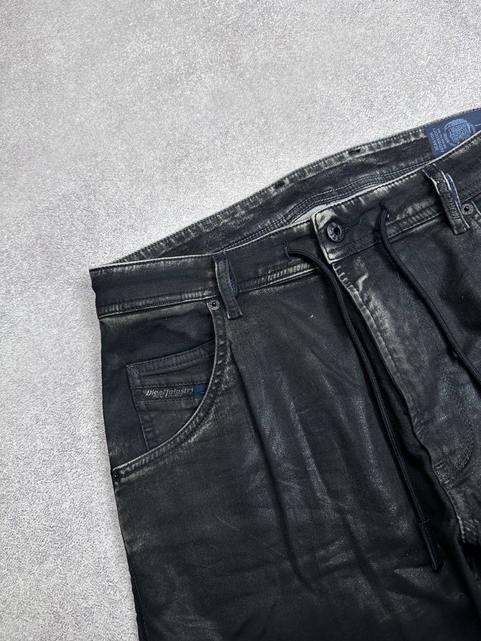 Diesel Vintage Diesel Avantgarde Y2K Leather Style Pants Y2K 30 Size US 30 / EU 46 - 4 Thumbnail
