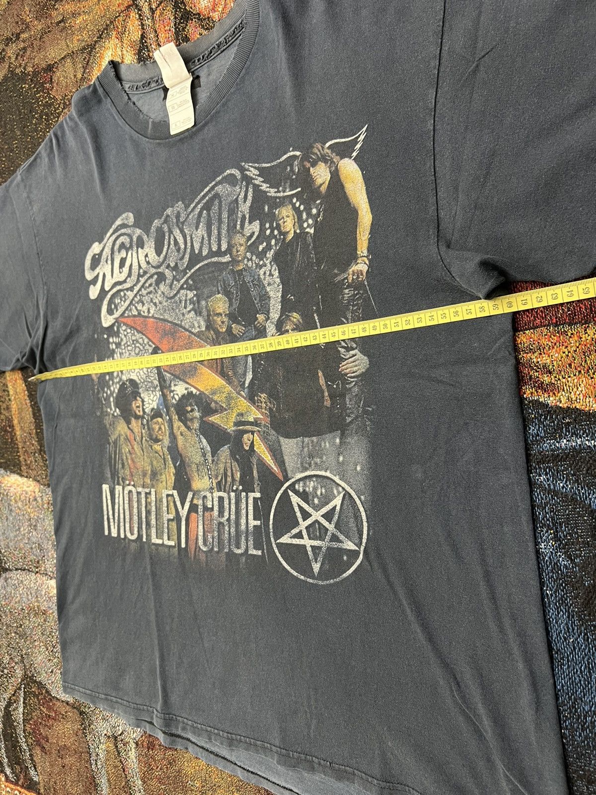 Band Tees Vintage '06 Aerosmith x Motley Crue Tour Tee Size US XL / EU 56 / 4 - 13 Thumbnail