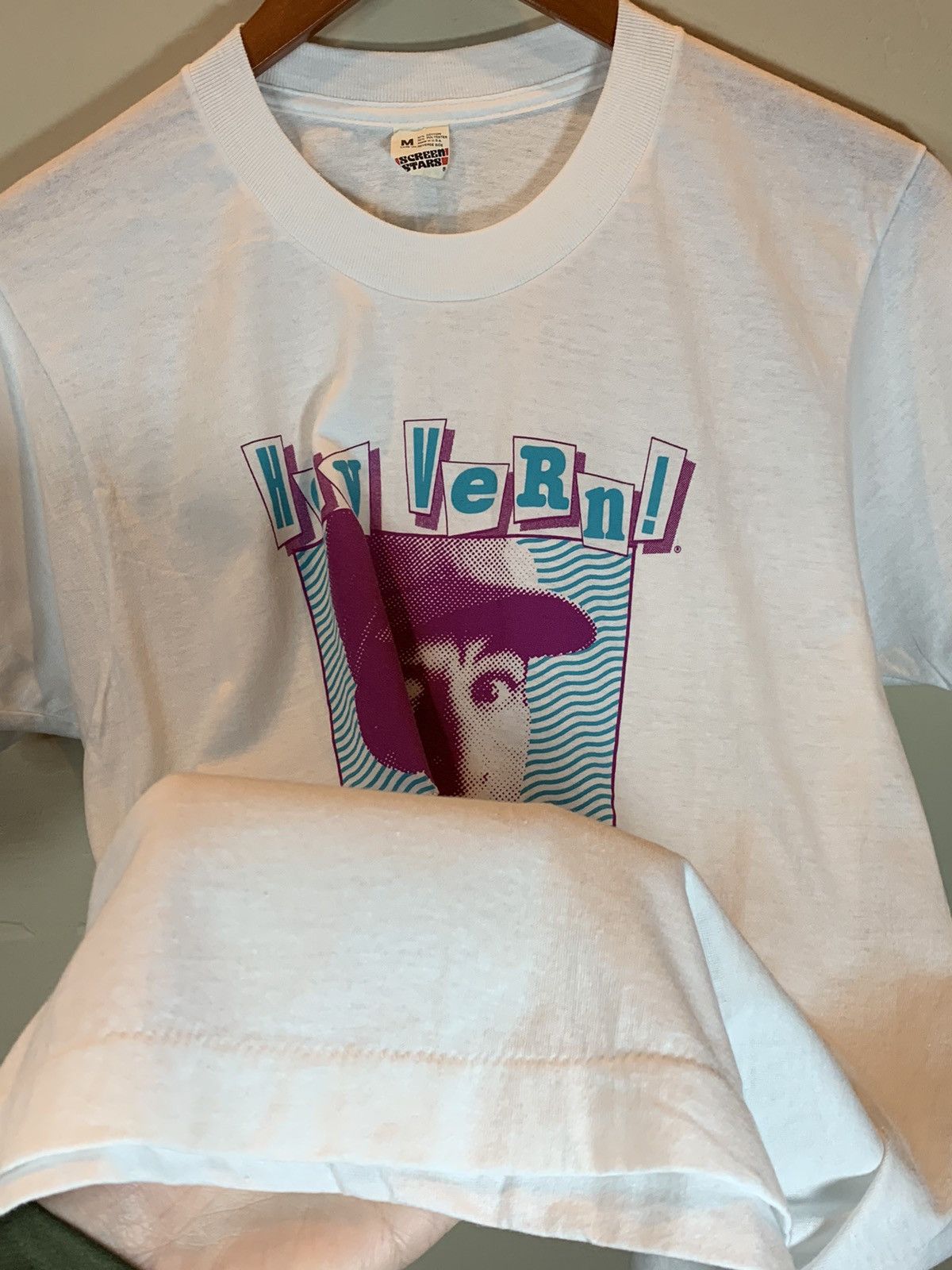 Vintage *RARE* Vintage 1987 Hey Vern It’s Ernest! TV Show T-Shirt M Size US M / EU 48-50 / 2 - 4 Thumbnail