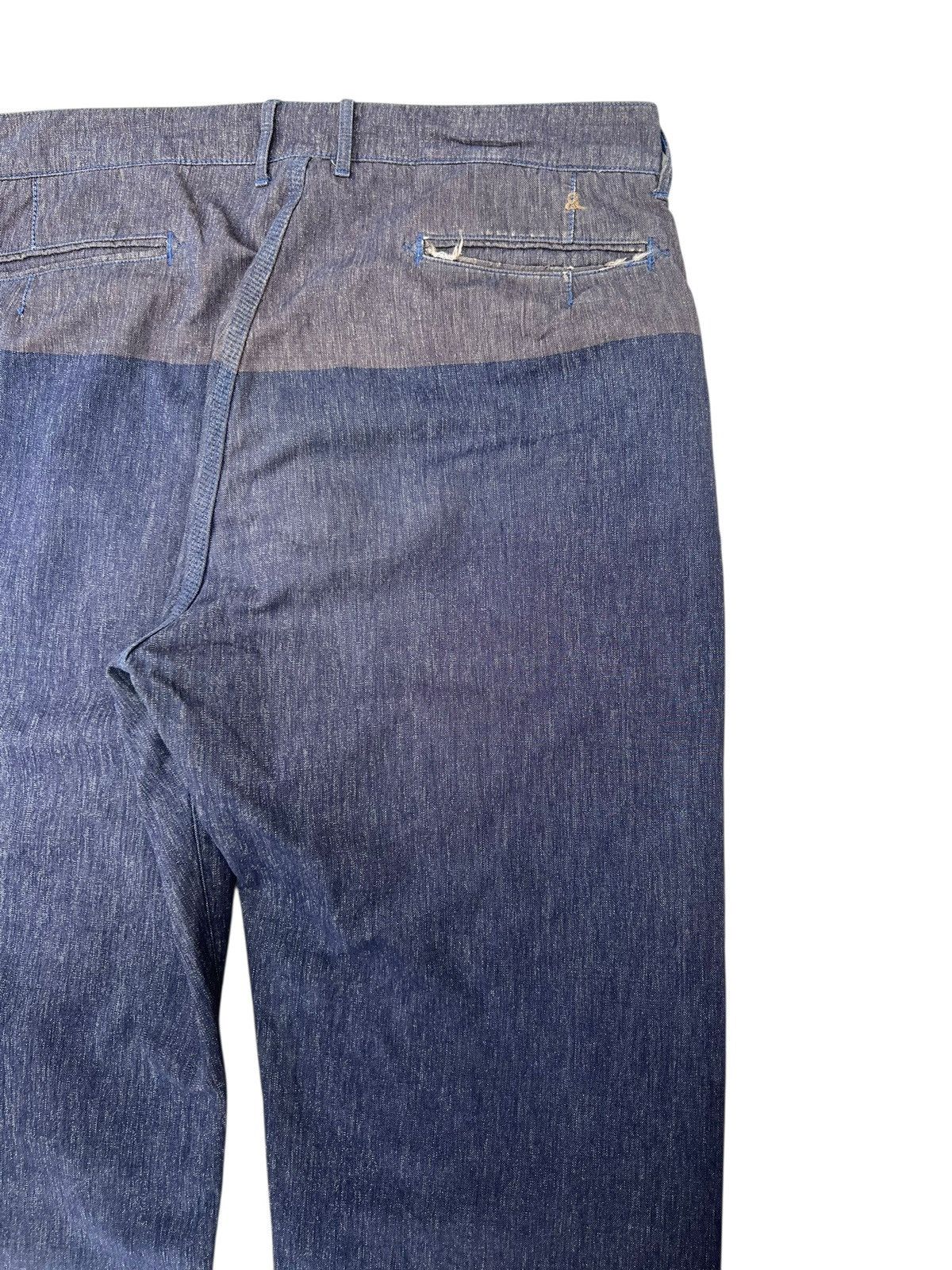 45rpm 45rpm Japan Fade Distressed Loose Trouser Chinos Pant Size US 35 - 17 Thumbnail