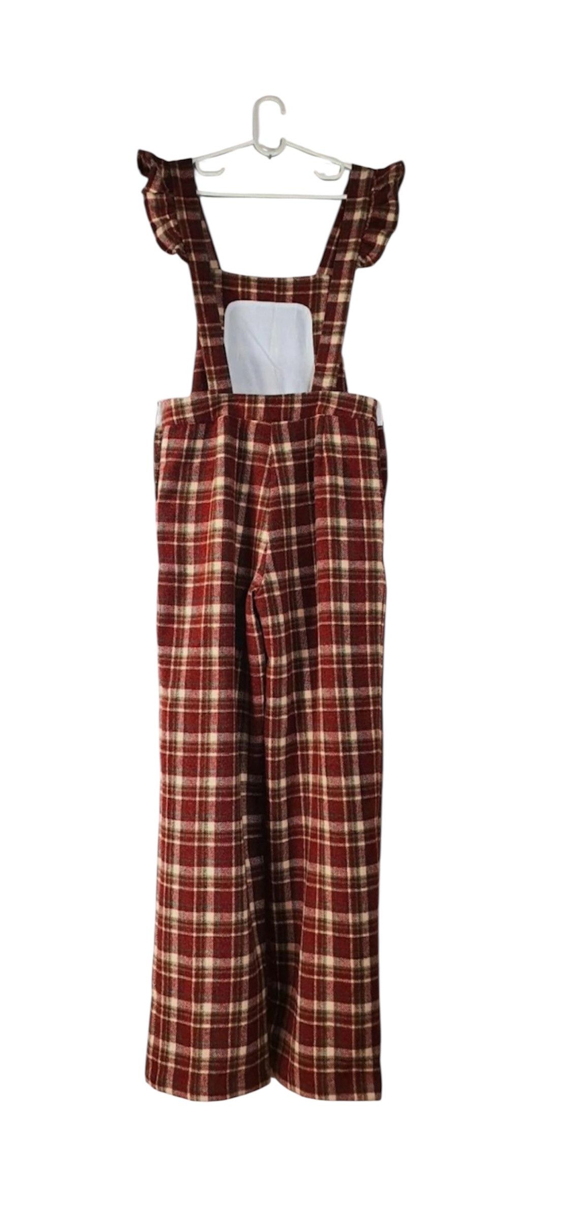 Sezane Iconic tartan wool jumpsuit Size 27" / US 4 / IT 40 - 2 Thumbnail