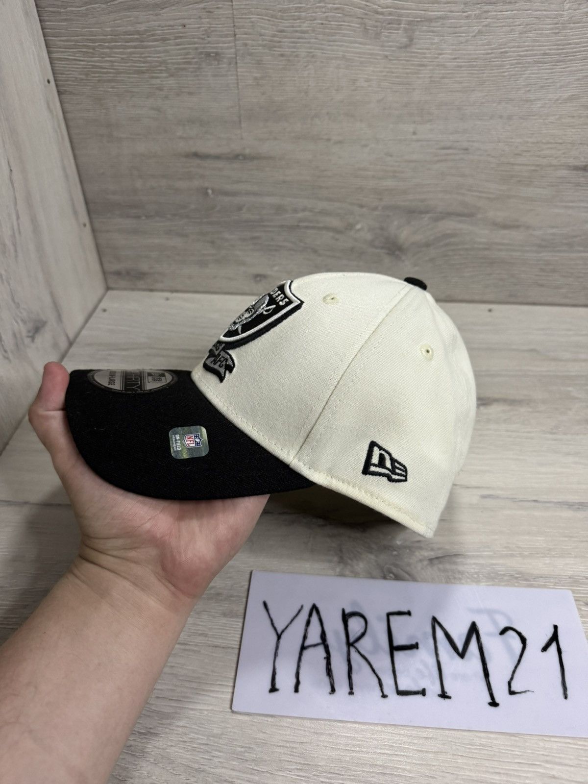 New Era Raiders new era cap hat Size ONE SIZE - 4 Thumbnail