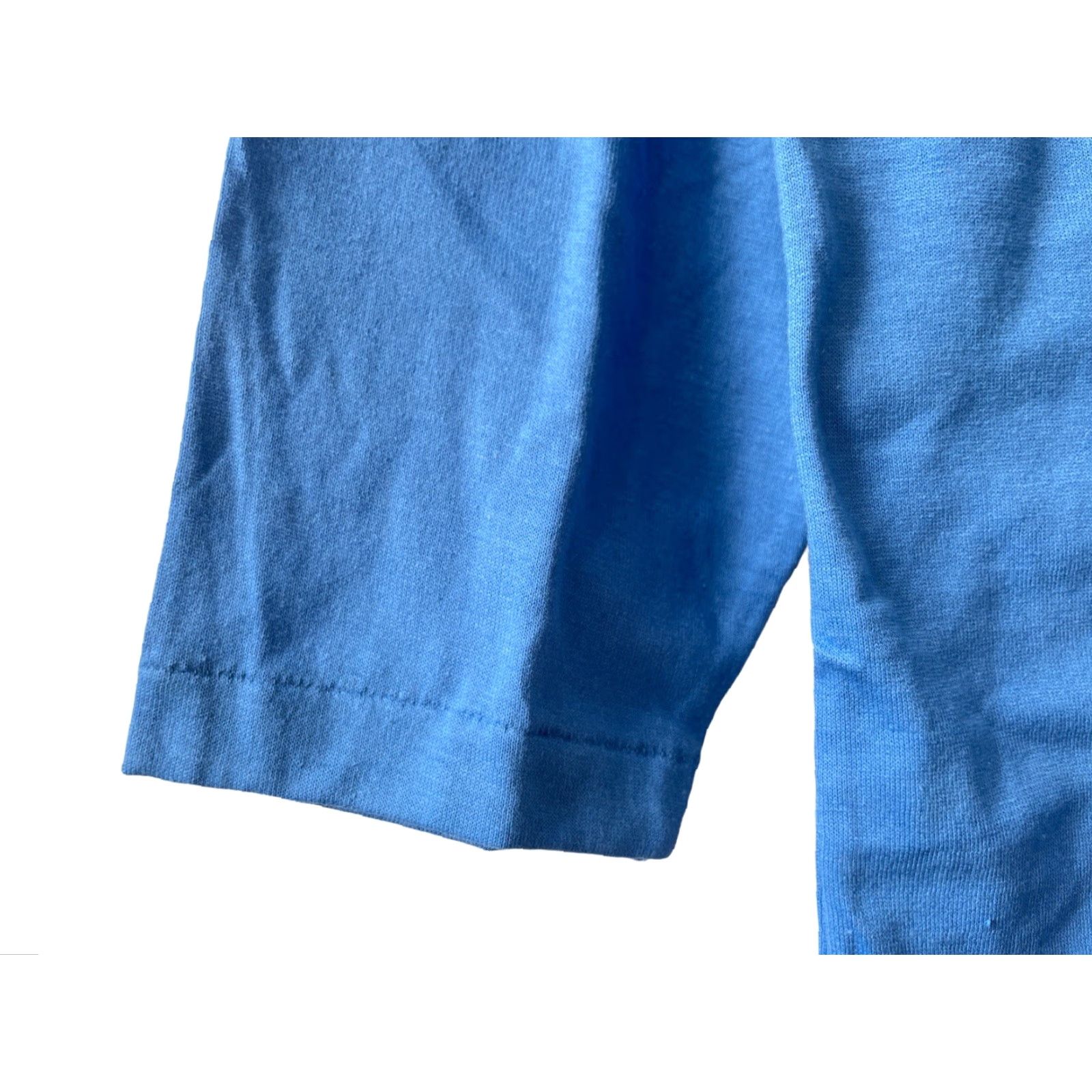 Russell Athletic VINTAGE Russell Athletic Baseball T-Shirt Mens L Blue 90s Deadstock USA Size US L / EU 52-54 / 3 - 6 Thumbnail
