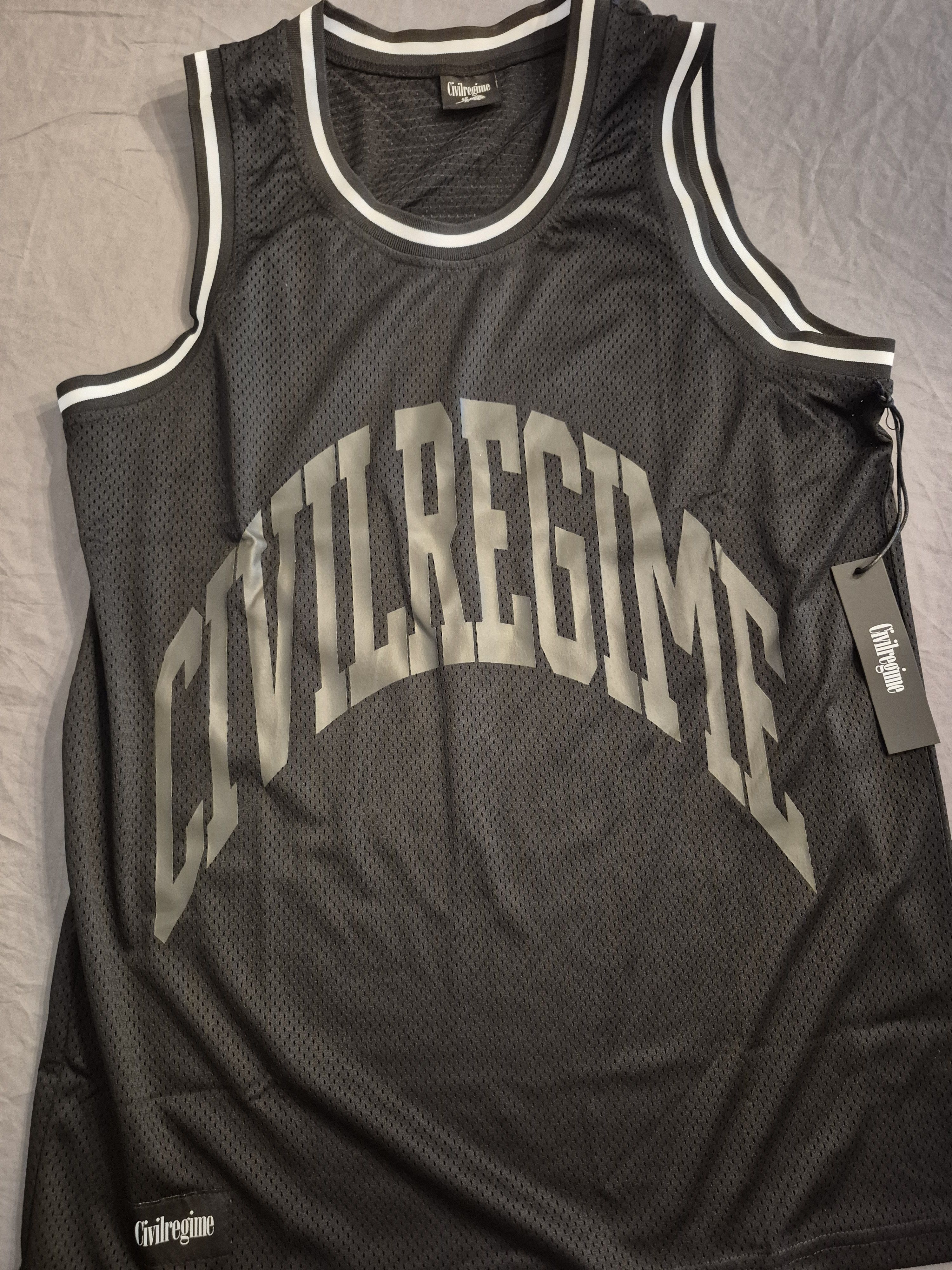 Civil Regime Civil Regime Basketball Jersey Size XL BNWT Size US XL / EU 56 / 4 - 1 Thumbnail