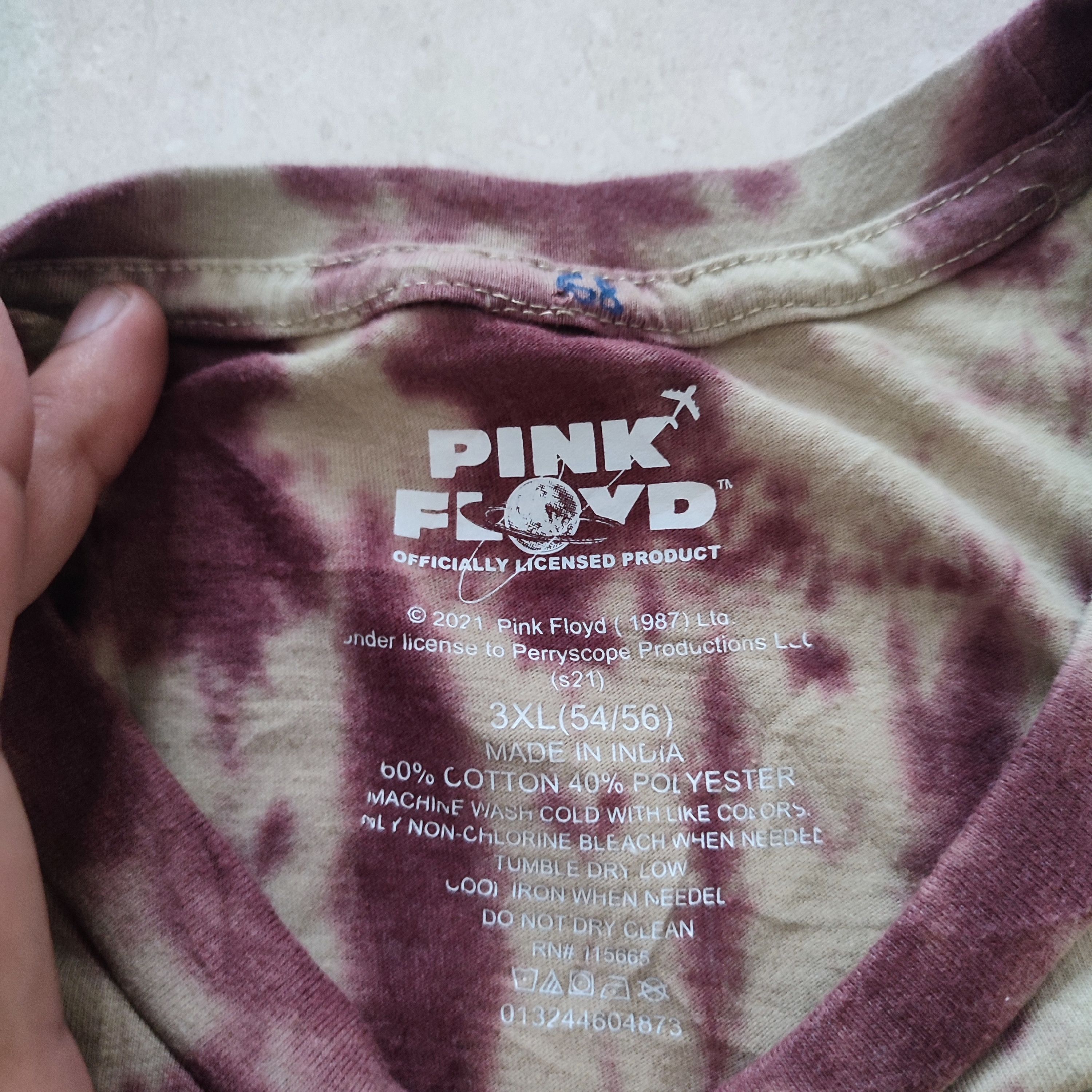 Band Tees × Pink Floyd × Vintage 🔥STEALS🔥Rare Pink Floyd World Tour 1987 Merchandise Shirt Size US XXL / EU 58 / 5 - 4 Thumbnail
