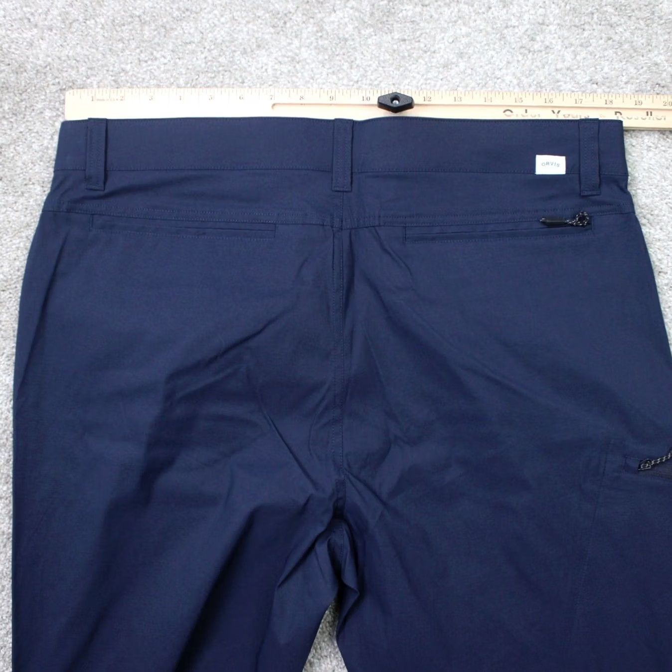 Orvis Orvis Tech Pants Mens 36x29 Blue Water Repellent Cargo Gorpcore Work Stretch Pants Size US 36 / EU 52 - 7 Thumbnail