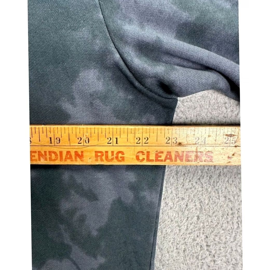 Fila FILA Hoodie Sweatshirt Mens Medium Grey Tie Dye Pullover Activewear Knit Pocket Hooded Pull Over Size US M / EU 48-50 / 2 - 6 Thumbnail