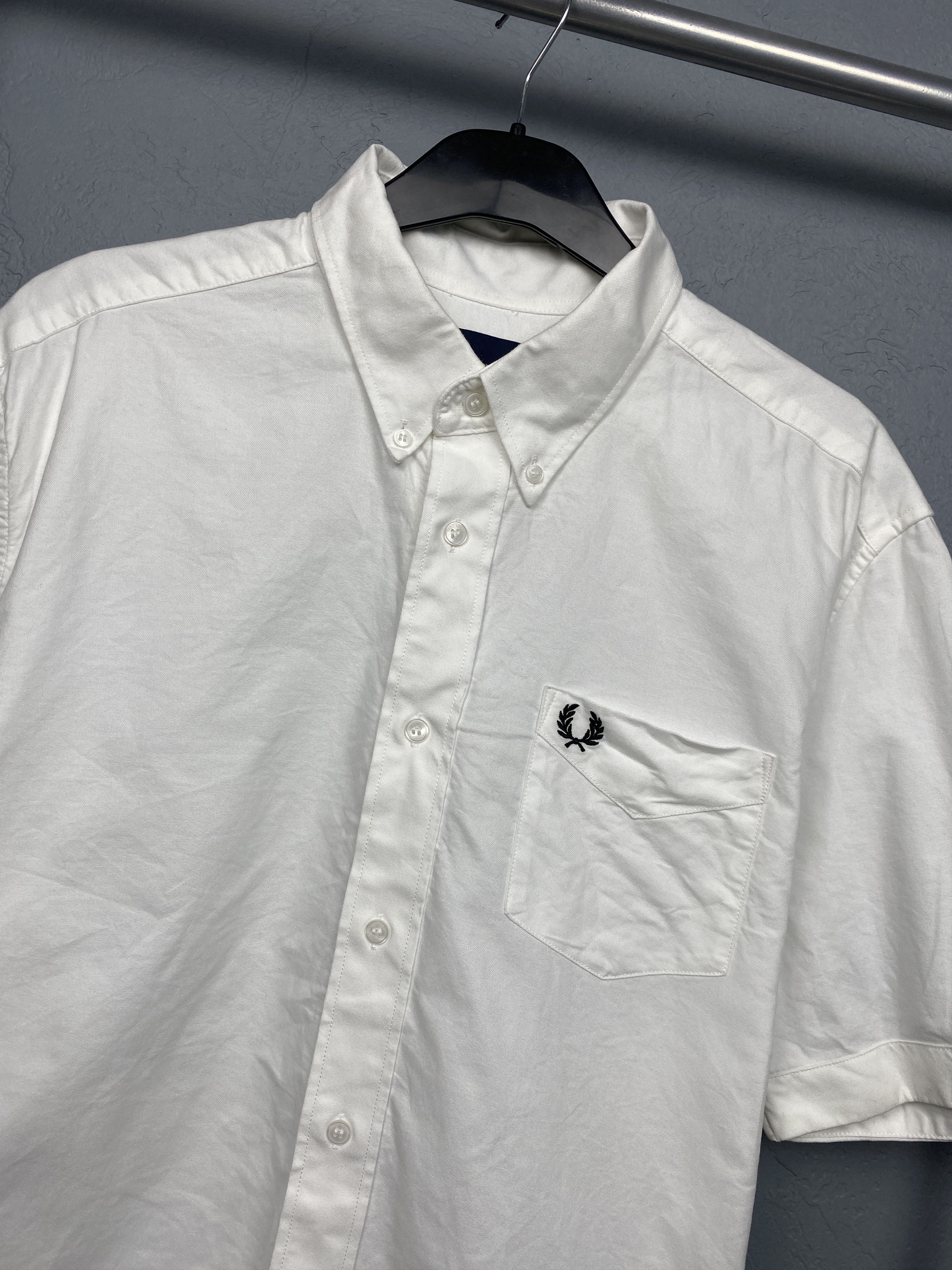 Fred Perry Fred Perry Mens Short Sleeve Shirt Size US L / EU 52-54 / 3 - 2 Thumbnail