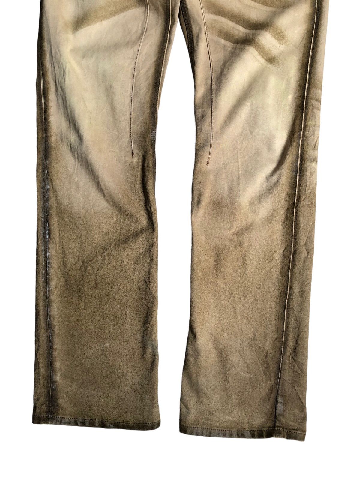JACKROSE Luv Maison Jack Rose waxed design dirty look pants Size US 30 / EU 46 - 4 Thumbnail