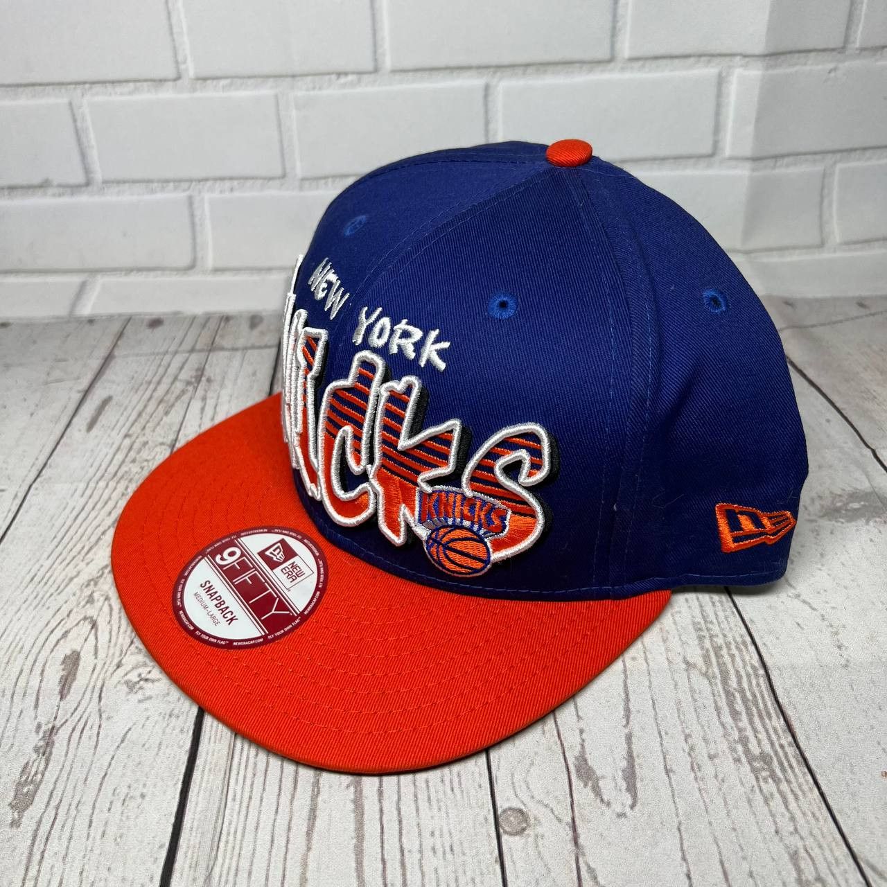 New Era New York knicks NBA 9Fifty New Era Hat Snapback Cap Blue Men ...