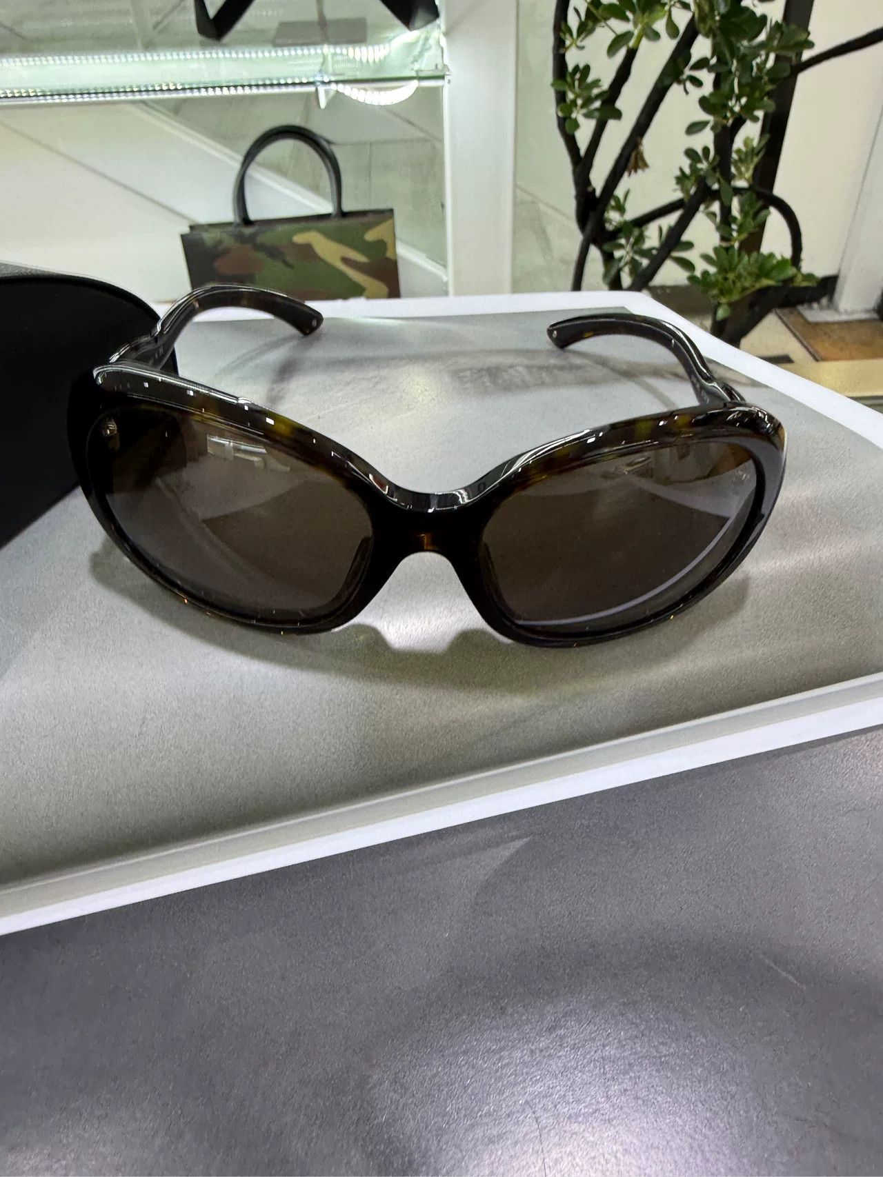 Prada Prada Sunglasses with Case Size ONE SIZE - 1 Thumbnail