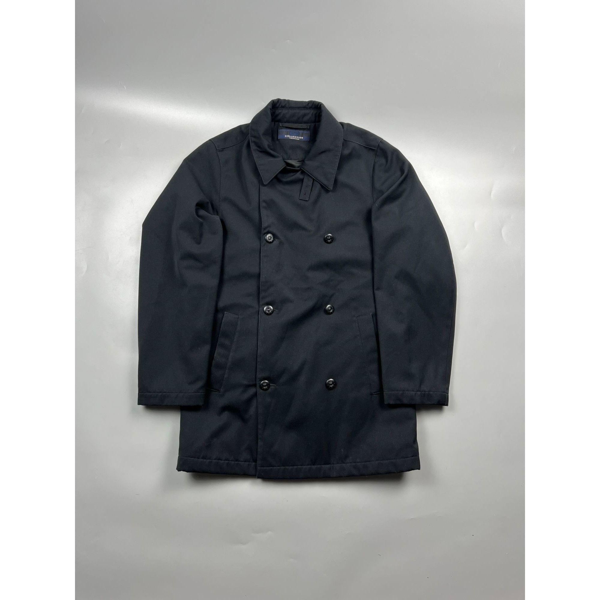 Corneliani Corneliani Collection Double Breasted Coat (Y0768) Size US L / EU 52-54 / 3 - 1 Thumbnail