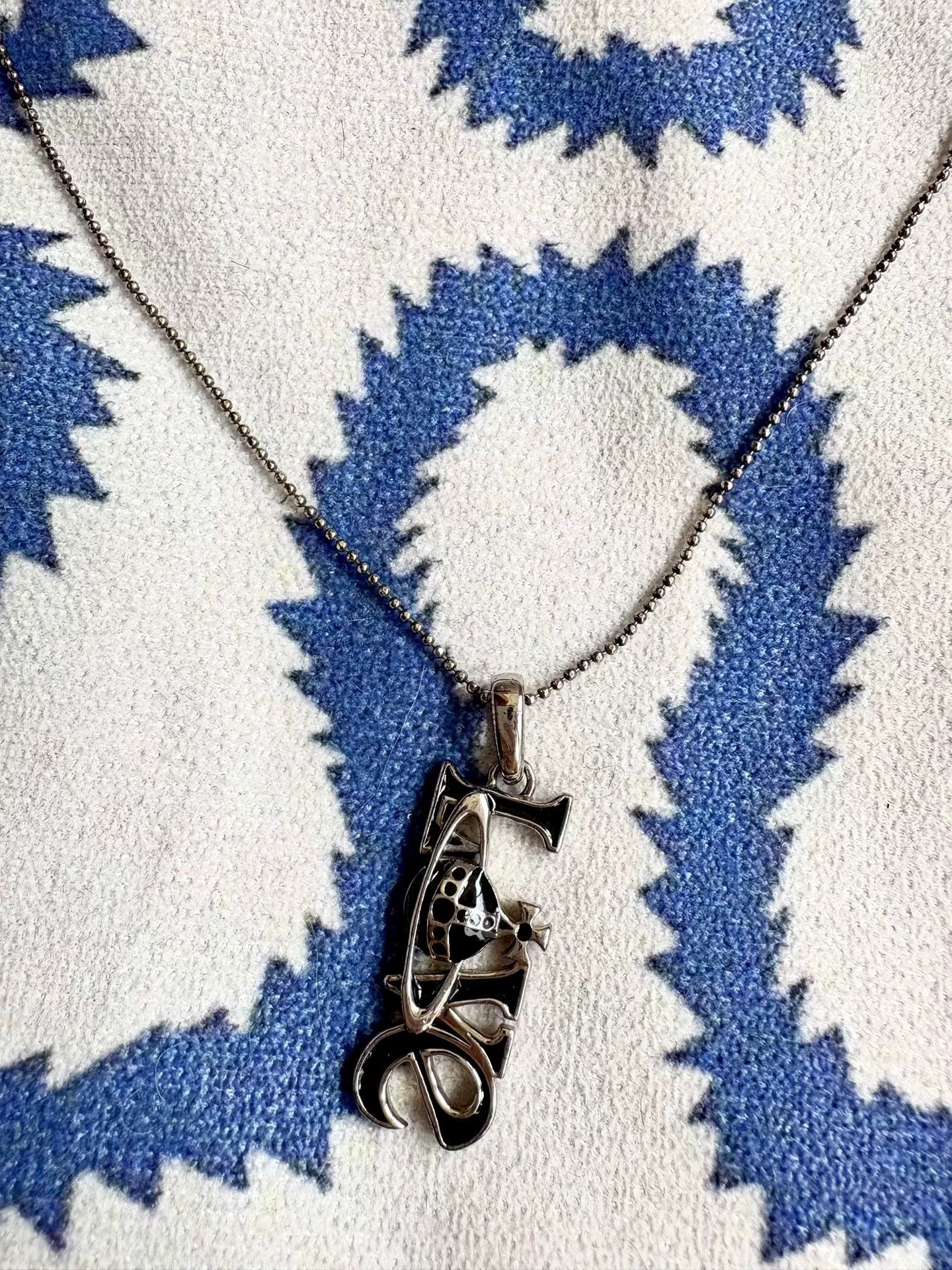 Vivienne Westwood Vivienne Westwood Black Love Necklace Size ONE SIZE - 1 Thumbnail