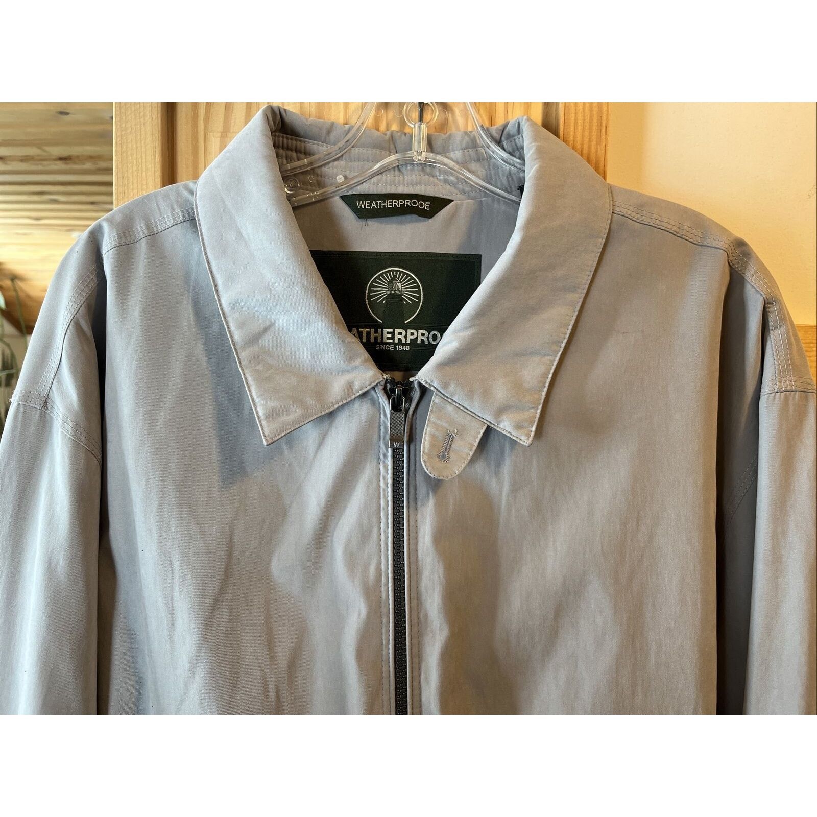 Weatherproof Weatherproof Men’s XL Gray Zip Cotton Polyester Nylon Jacket Size US XL / EU 56 / 4 - 6 Thumbnail