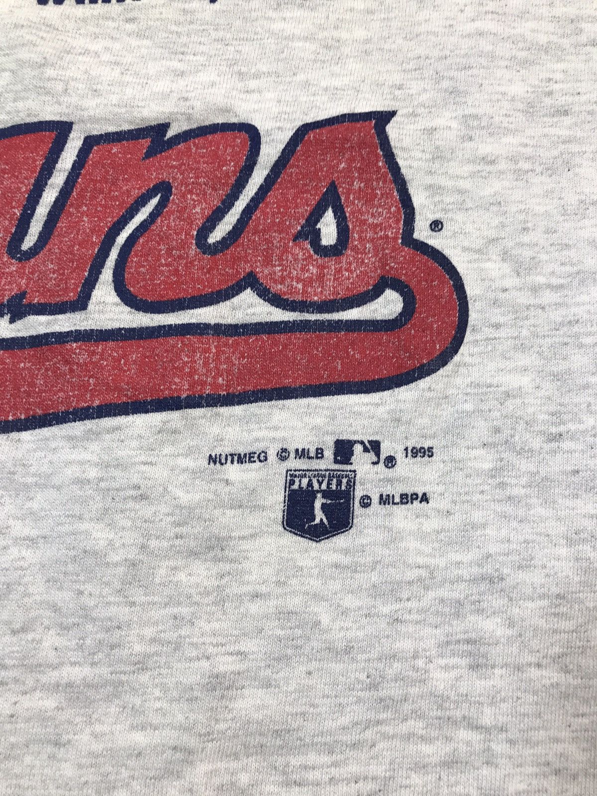 Lee × MLB × Vintage Vintage 1995 AL Division Series Rare T Shirt Size US XXL / EU 58 / 5 - 14 Thumbnail