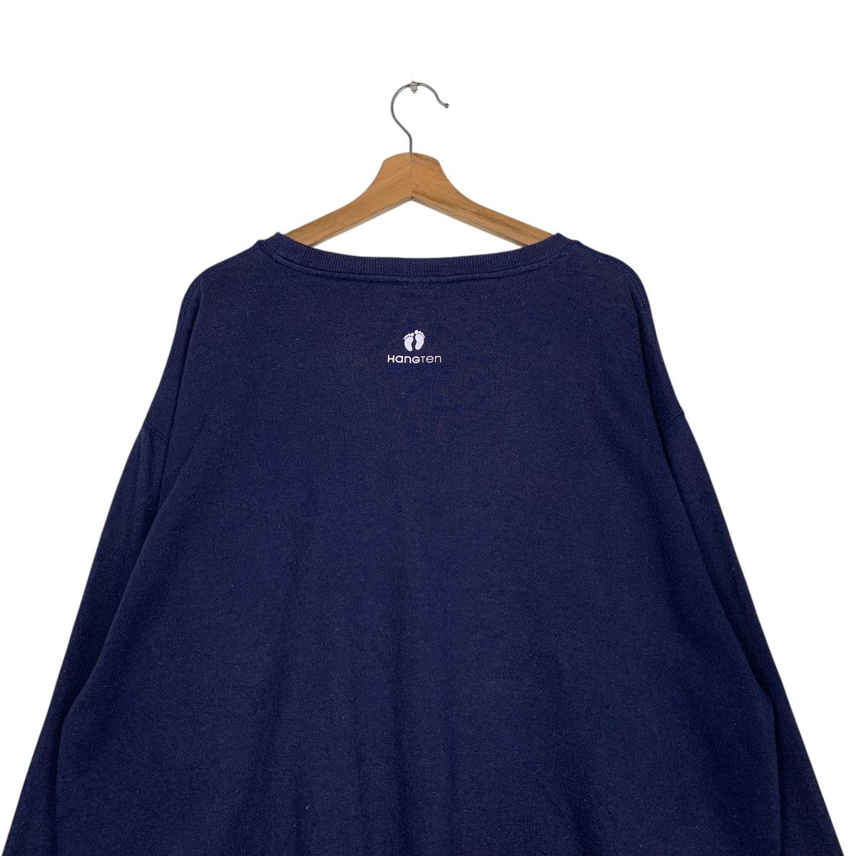 Hang Ten HANGTEN Purple Crewneck Sweatshirt Plus Size 4L #1873-C82 Size US XXL / EU 58 / 5 - 8 Thumbnail