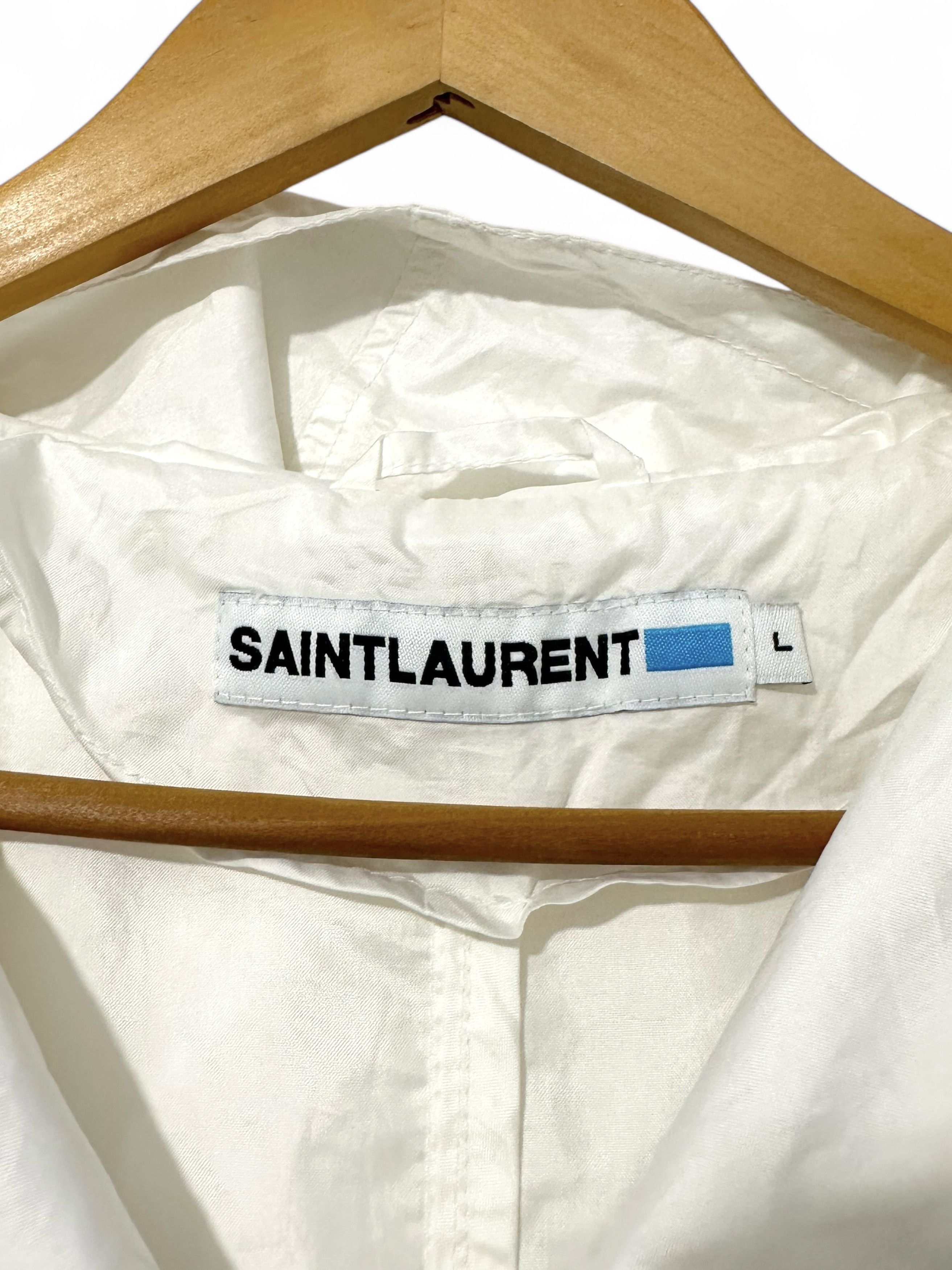 Saint Laurent Paris Saint Laurent Paris Light Nylon Hooded Jacket Large Size US L / EU 52-54 / 3 - 2 Thumbnail