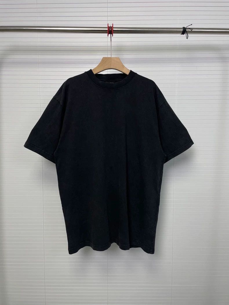Balenciaga balenciaga short sleeve black logo t Size US XS / EU 42 / 0 - 2 Thumbnail