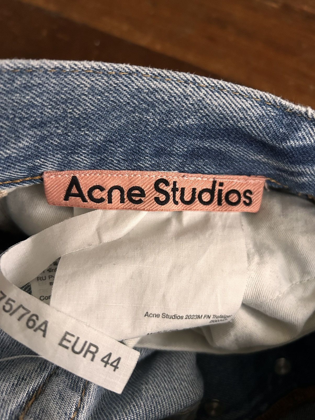 Acne Studios Acne Studios Baggy jeans 2023 Trafalgar denim Size US 30 / EU 46 - 3 Thumbnail