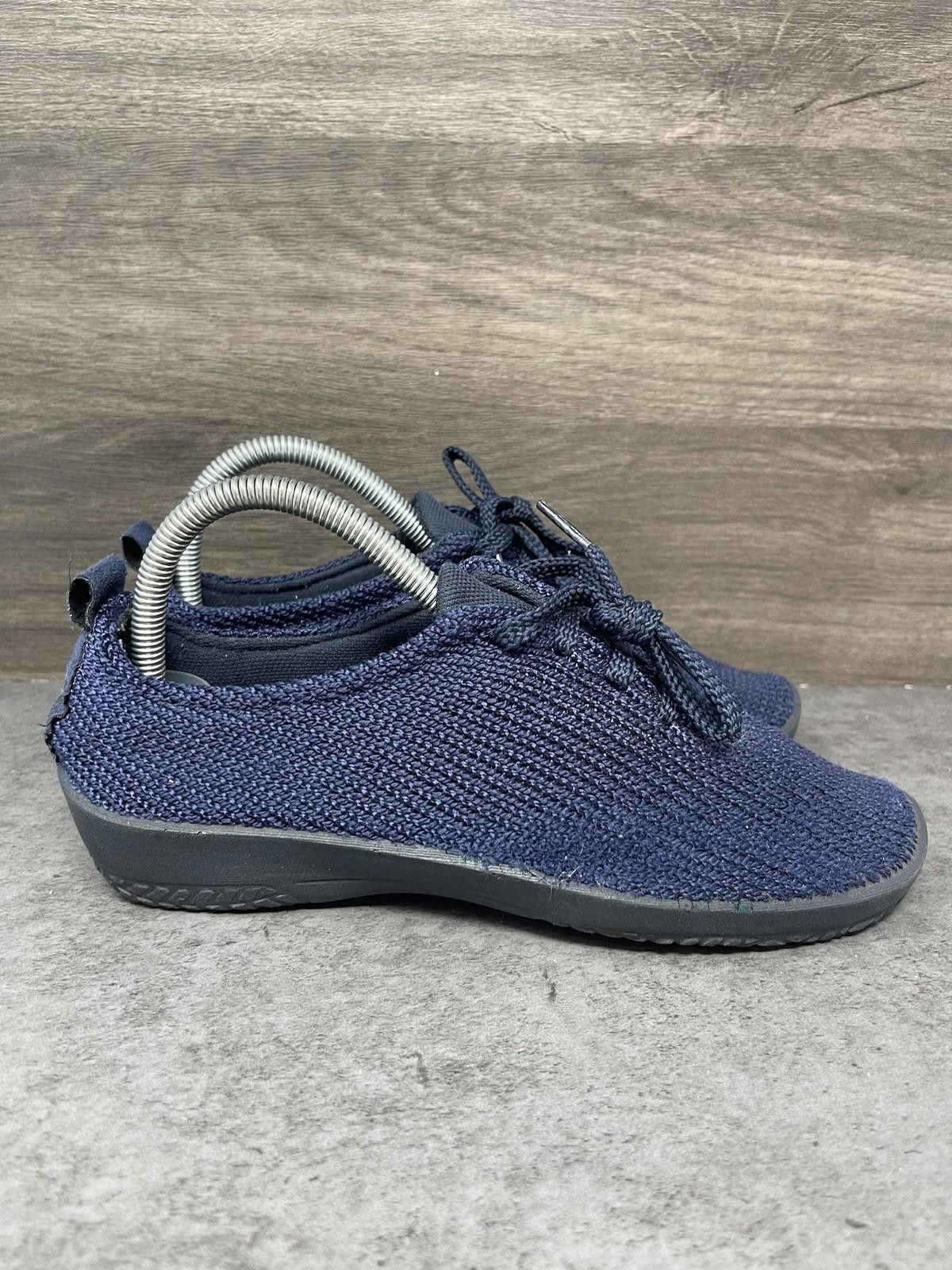 Other Arcopedico Shoes Womens Size 7 (38) Blue Fabric Lace Up Size US 7 / IT 37 - 5 Thumbnail