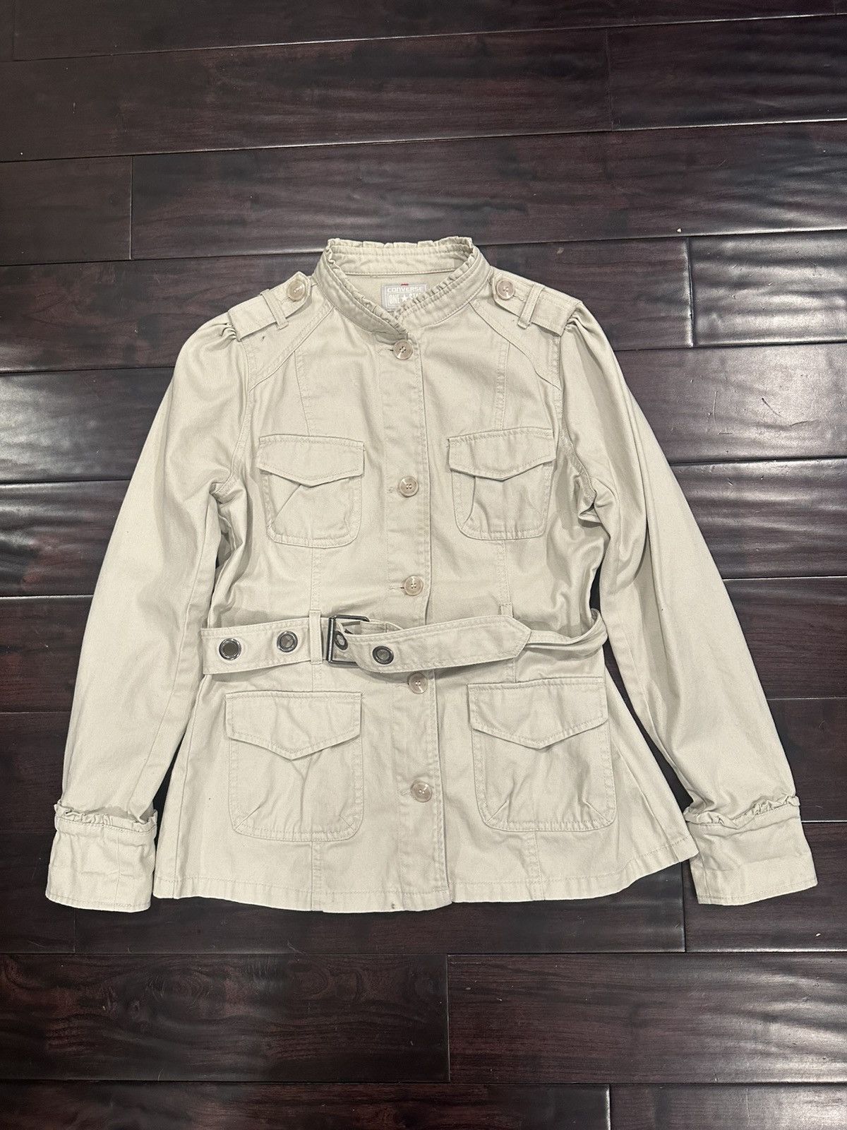 Converse Vintage converse light parka belt jacket Size US M / EU 48-50 / 2 - 1 Thumbnail