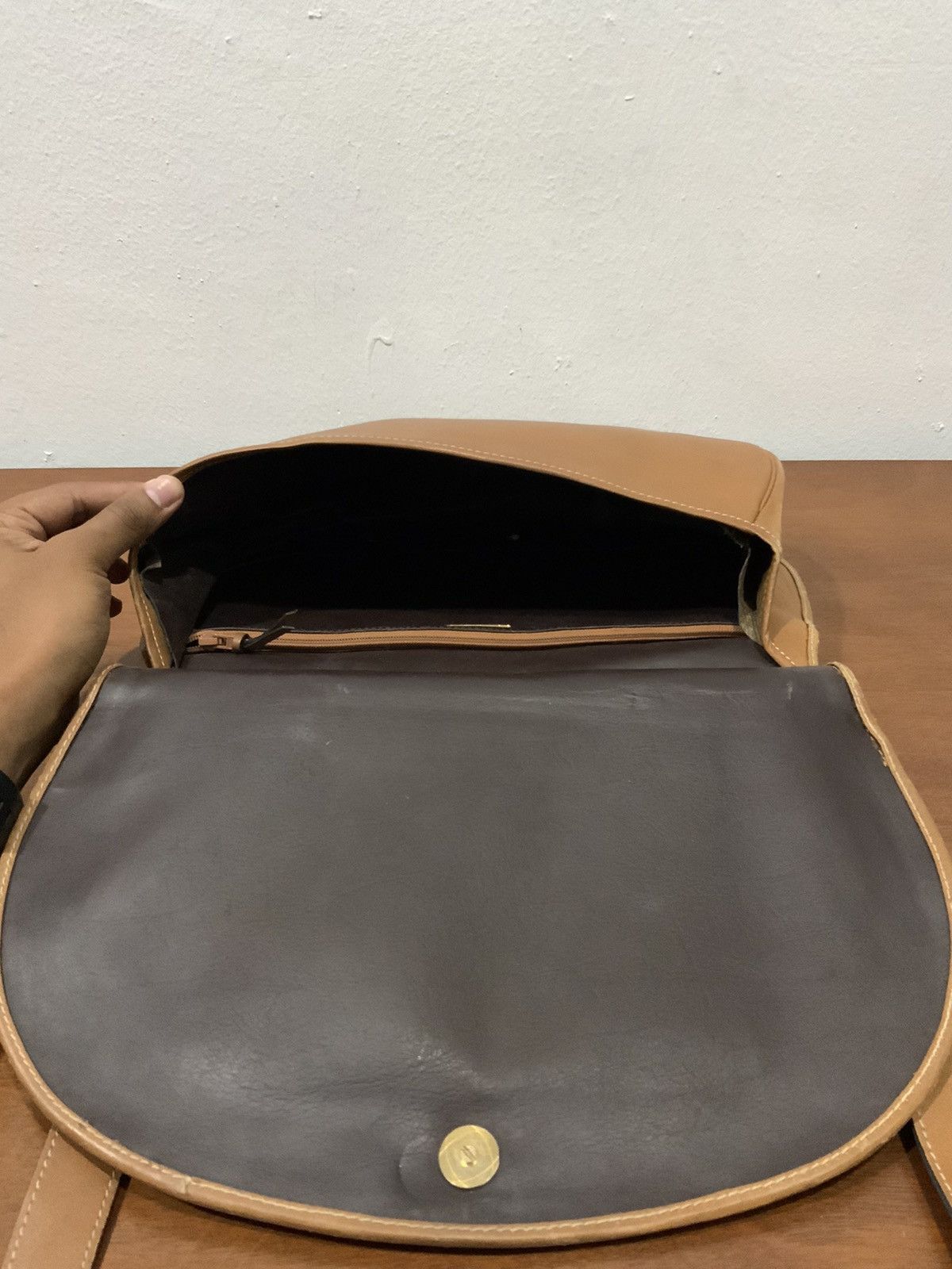 Christian Dior Monsieur Vintage Christian Dior Leather Sling Bag Size ONE SIZE - 11 Thumbnail