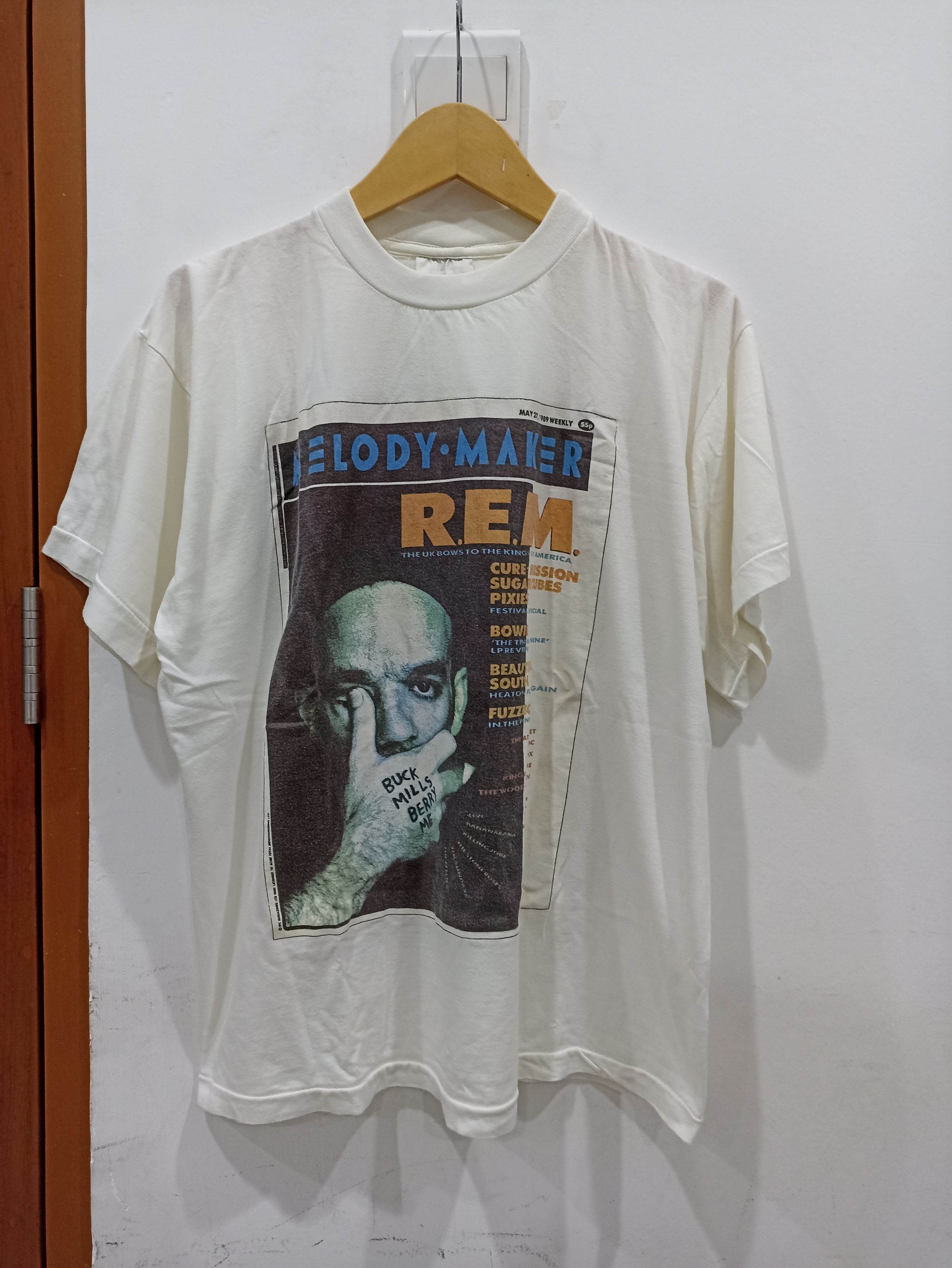 Archival Clothing × Band Tees × Vintage REM MELODY MAKER | Grailed