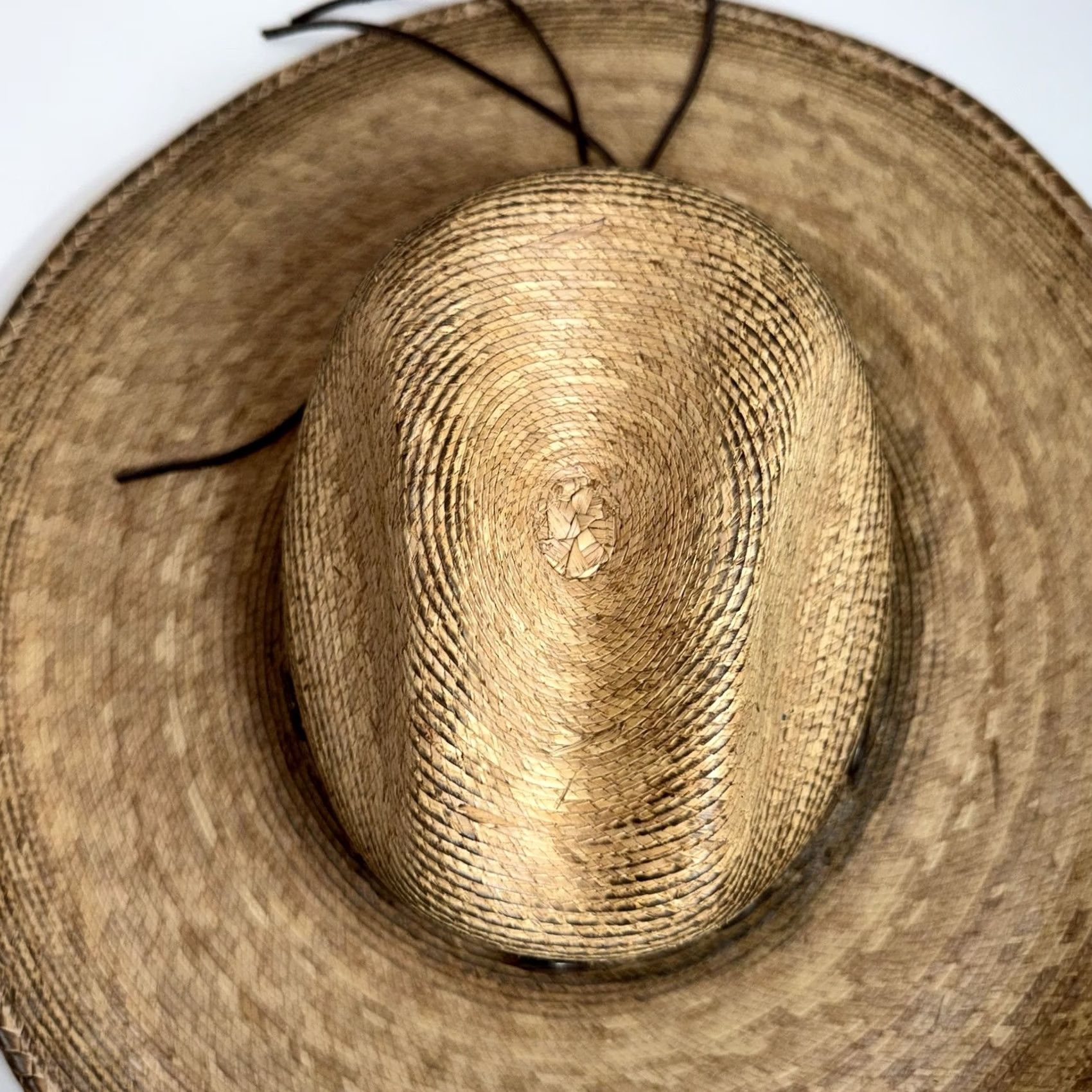 Vintage Cavender's Ranch Collection Straw Cowboy Hat Size 7 NEW Cowboy Hat Men Brown Straw Lightweight Wide Brim western Cowboy 7 Mens Size ONE SIZE - 6 Thumbnail
