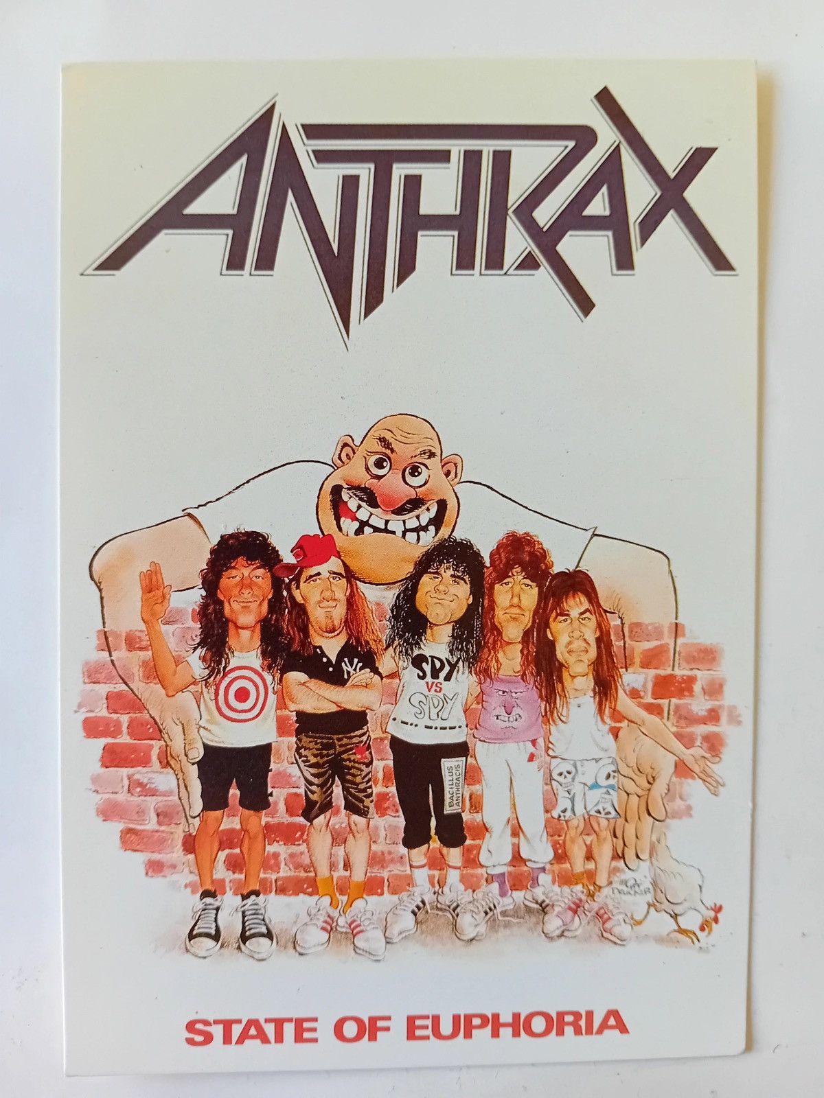 Band Tees 1988 Anthrax State of Euphoria Crewneck Size US M / EU 48-50 / 2 - 9 Thumbnail
