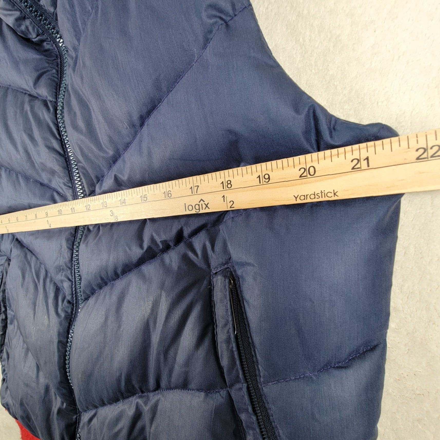 The North Face VINTAGE The North Face Vest Mens M Blue Red Puffer Vest Size US M / EU 48-50 / 2 - 7 Thumbnail