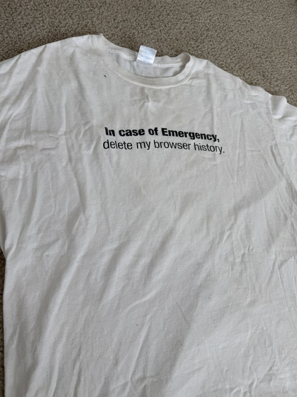 Japanese Brand × Vintage Vintage Browser History shirt Size US XL / EU 56 / 4 - 3 Thumbnail