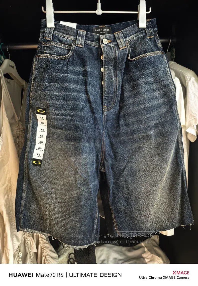 Balenciaga Balenciaga size XS Denim Shorts Size US 27 - 1 Thumbnail