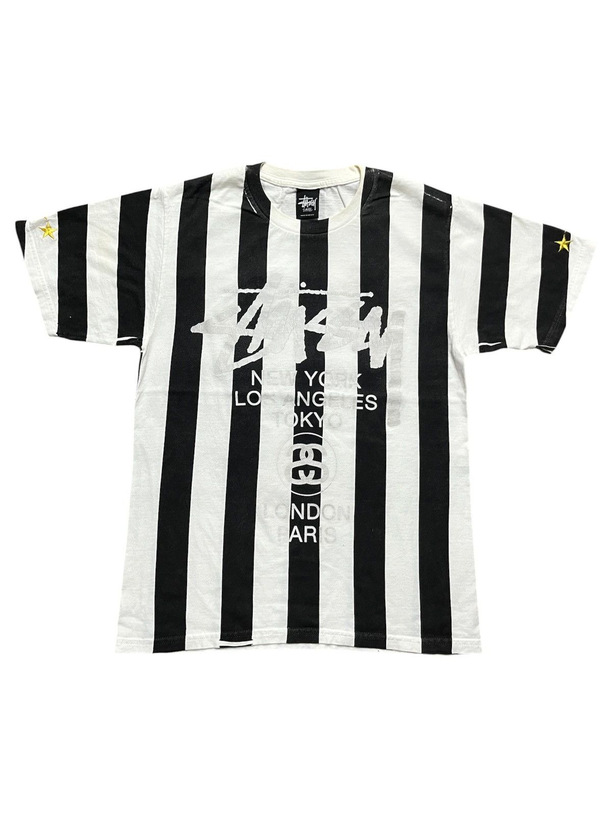 Stussy Stussy NTRNTNL Soccer Tour T-Shirt Size US S / EU 44-46 / 1 - 1 Thumbnail