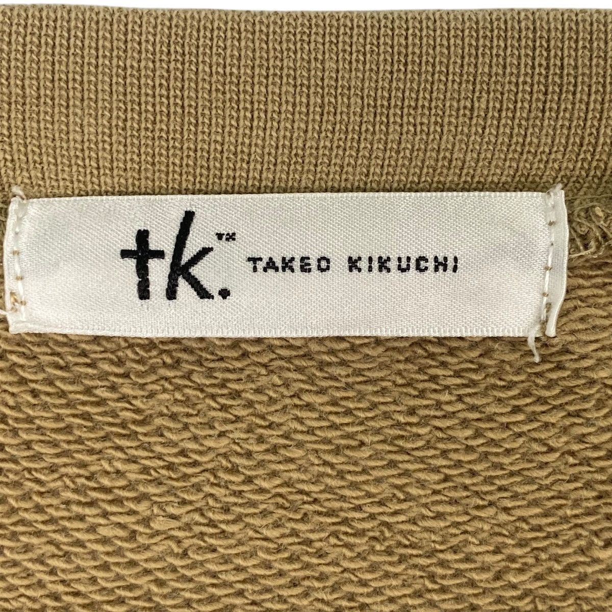 Takeo Kikuchi × Vintage Vintage Takeo Kikuchi Big Printed Crewneck Sweatshirt Brown Size US L / EU 52-54 / 3 - 12 Thumbnail