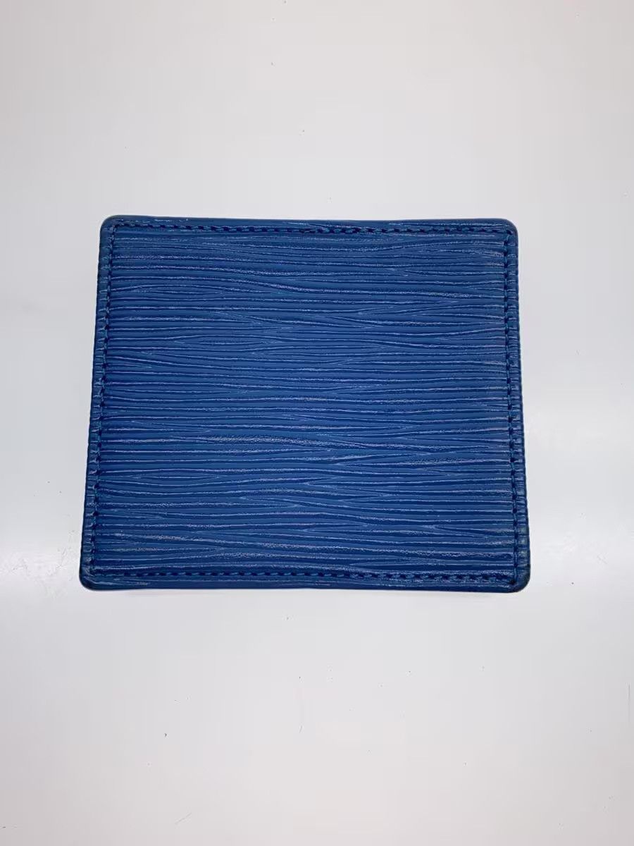 Louis Vuitton Louis Vuitton Epi Porte Monet Boite Leather Blue Size ONE SIZE - 2 Thumbnail
