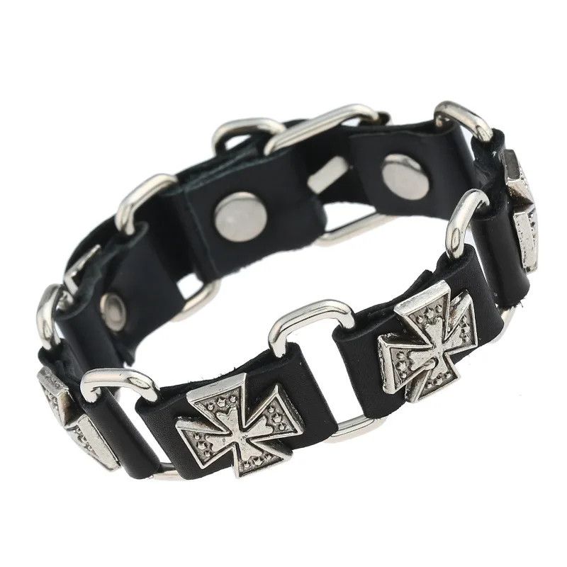 Other Cowhide Alloy Cross Bracelet Size ONE SIZE - 4 Thumbnail