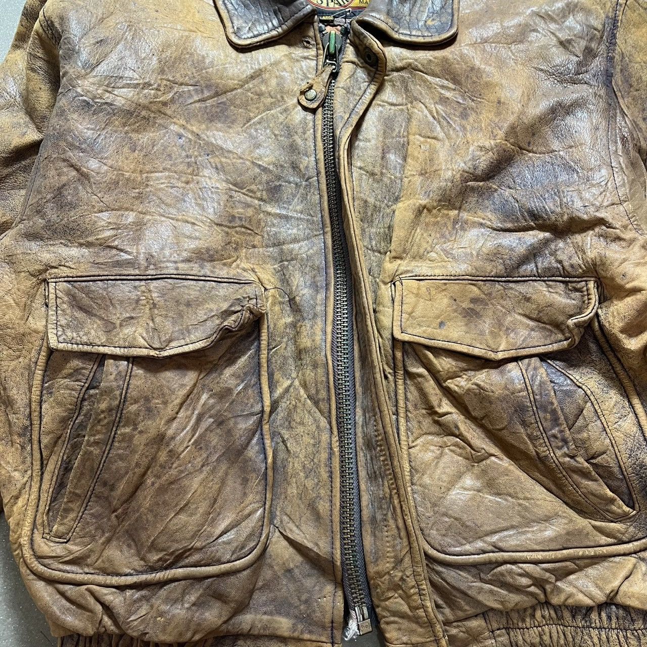 Leather B Spare Leather Jacket Size US L / EU 52-54 / 3 - 6 Thumbnail