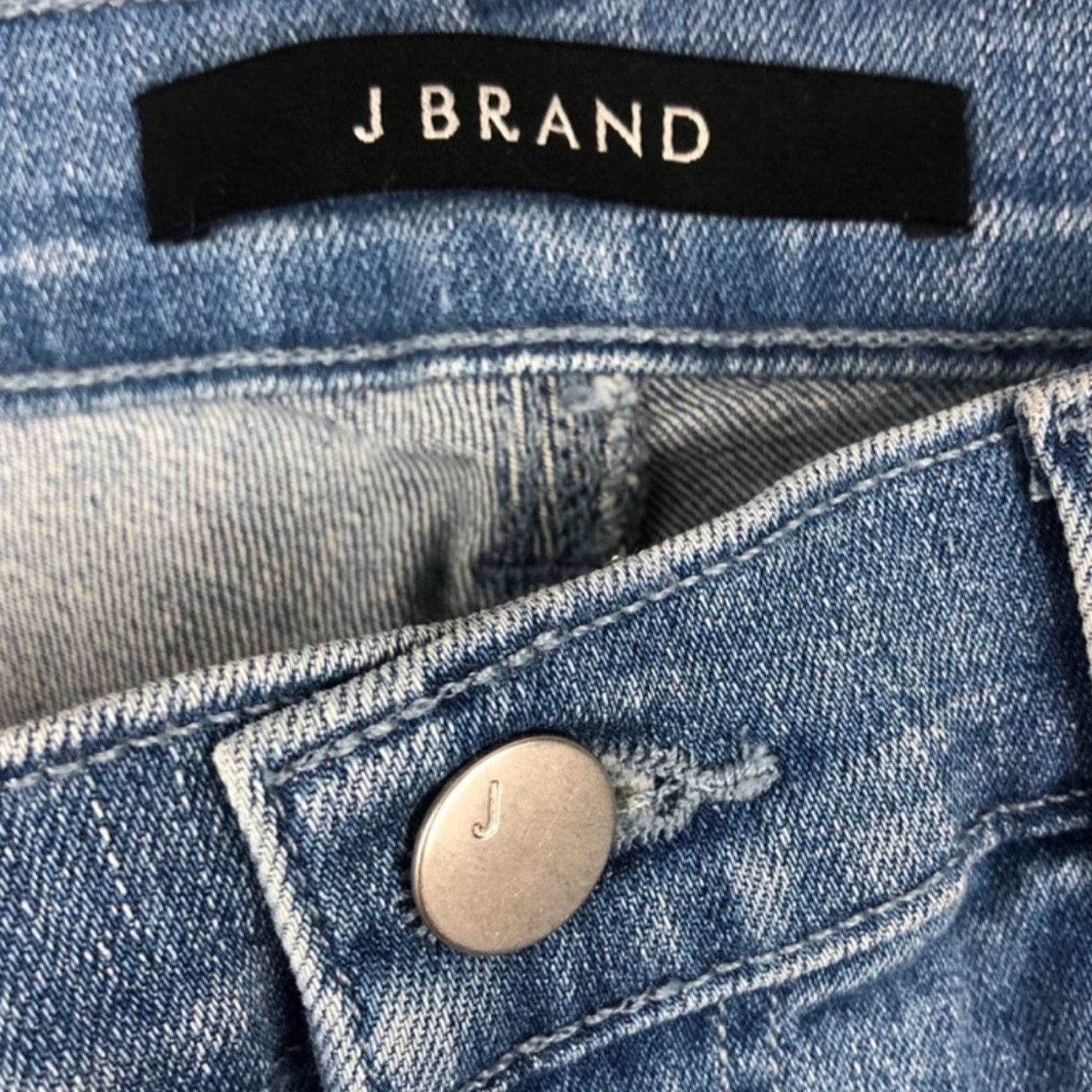 J Brand New with tag J Brand Women’s High Rise Star Braid Jeans Size 26" / US 2 / IT 38 - 7 Thumbnail