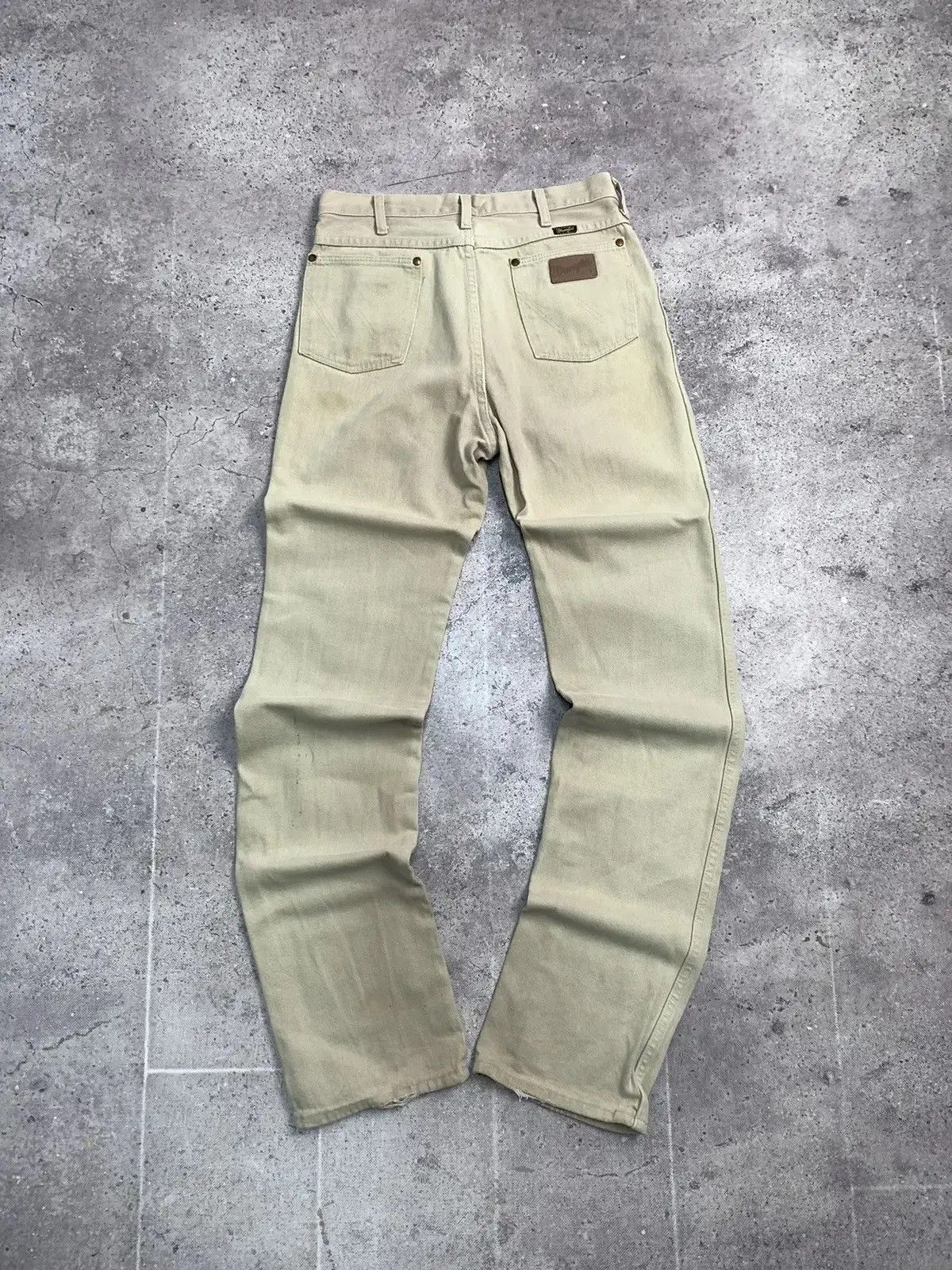 Japanese Brand Rare Wrangler 80s pants Japanese style opium faded Size US 34 / EU 50 - 12 Thumbnail
