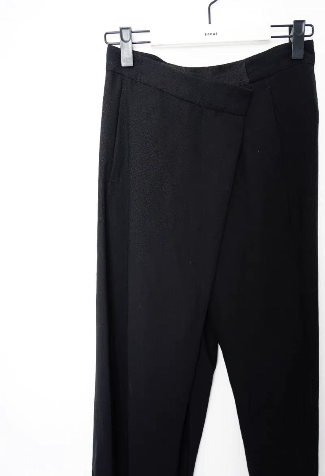 Ann Demeulemeester Ann Demeulemeester Asymmetric Wide-Leg Pants Size US 36 / EU 52 - 3 Thumbnail