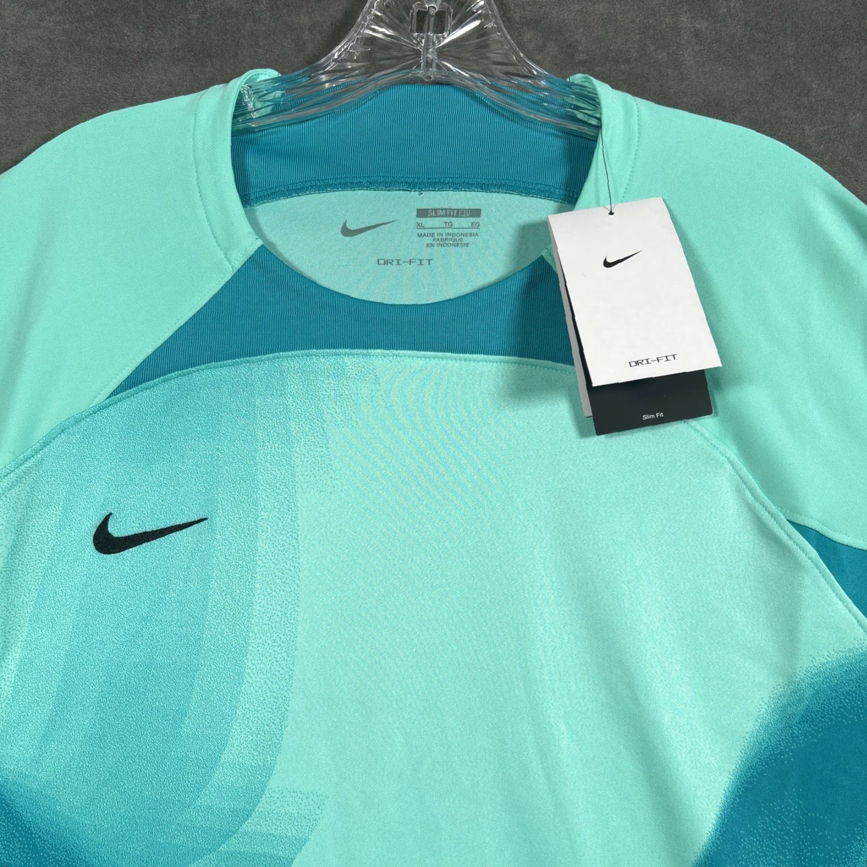 Nike Nike Dri-Fit Advantage Soccer Gardien 4 Long Sleeve Mens Size XL Slim Fit Size US XL / EU 56 / 4 - 2 Thumbnail