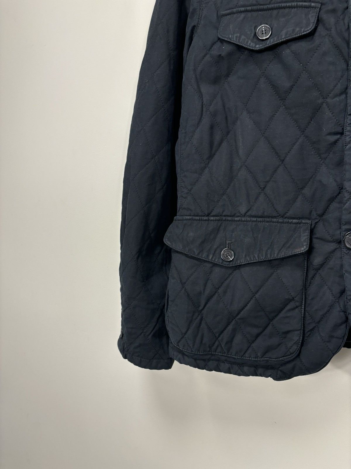 Armani Armani Jeans Men’s Pockets Classic Luxury Quilted Jacket Size US M / EU 48-50 / 2 - 5 Thumbnail